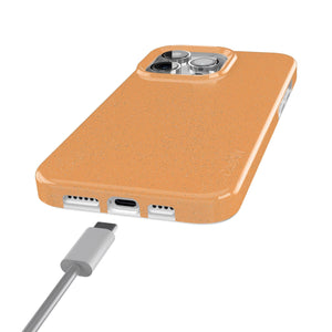 Morning Glow | Orange Pastel Shimmer Case