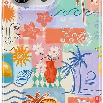 Tropical Heat | Beachy Collage Case