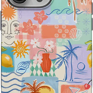 Tropical Heat | Beachy Collage Case