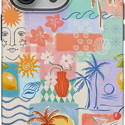 Tropical Heat | Beachy Collage Case