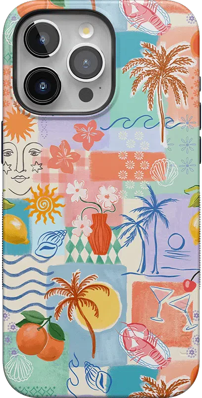 Tropical Heat | Beachy Collage Case
