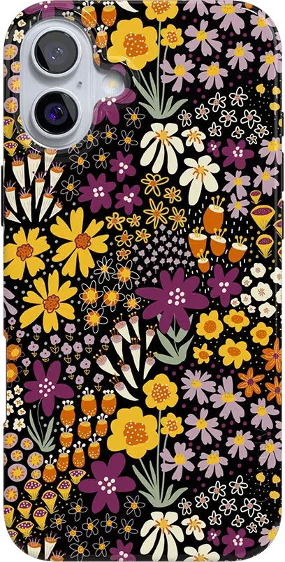 Falling for You | Plum Floral Case