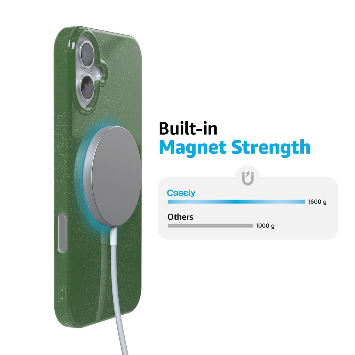 Mystic Moss | Green Enchanted Shimmer Case