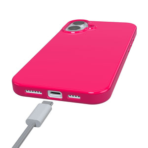 Think Pink | Solid Neon Pink Case