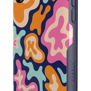 Midnight Color Splash | Abstract Retro Case