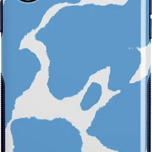 Current MOOd | Light Blue Cow Print Case