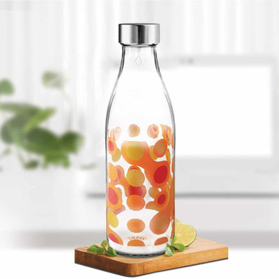 Treo by Milton 1000 Ivory Premium Glass Bottle | Transparent | 1 Pc