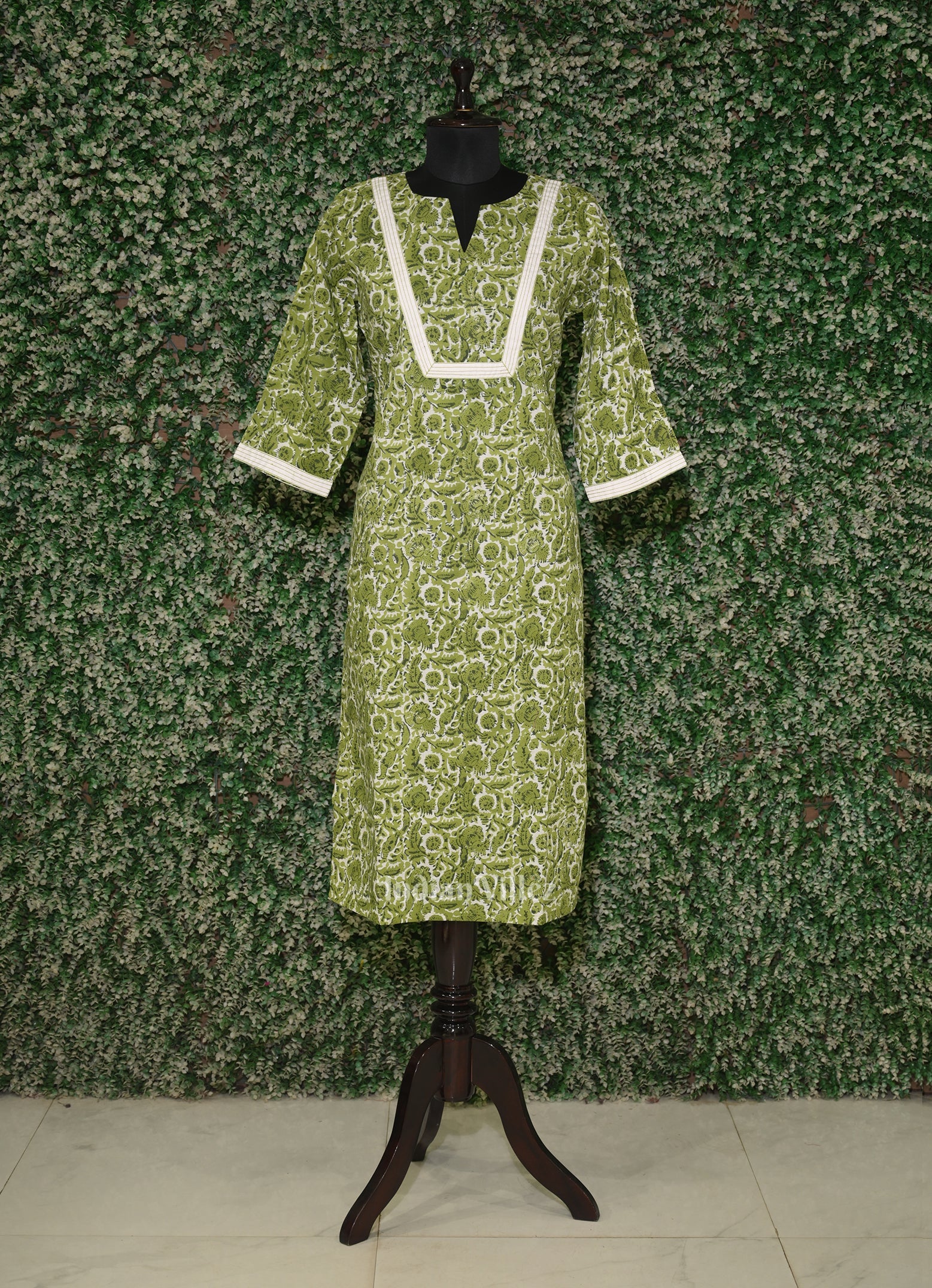 Cotton Block Printed Kurti for Women