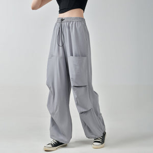 Grey Air Parachute Pants