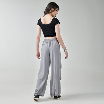 Grey Air Parachute Pants
