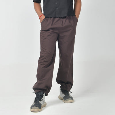 Parachute Pants Combo-Brown & Gunmetal