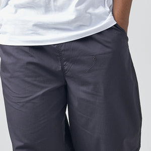 Gunmetal Oversized Parachute Pants