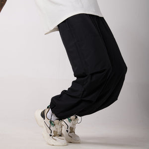 Black Air Parachute Pants