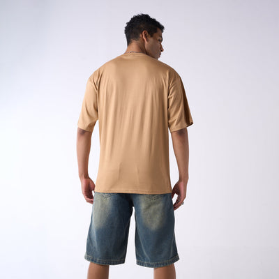 Savage printed oversized cotton Tshirt