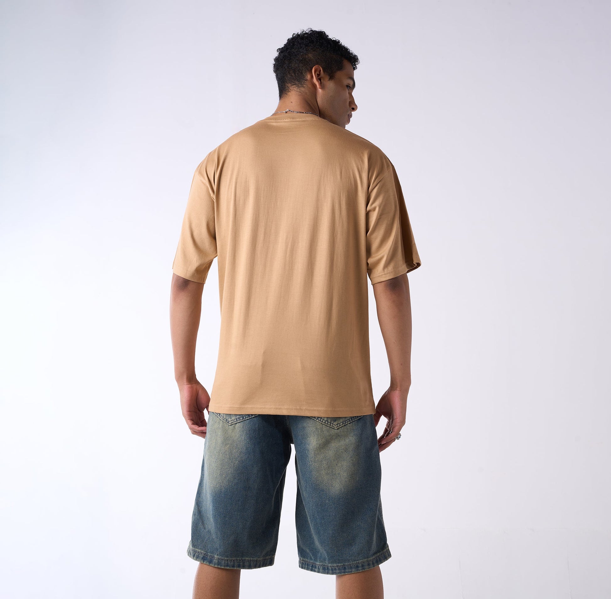 Savage printed oversized cotton Tshirt