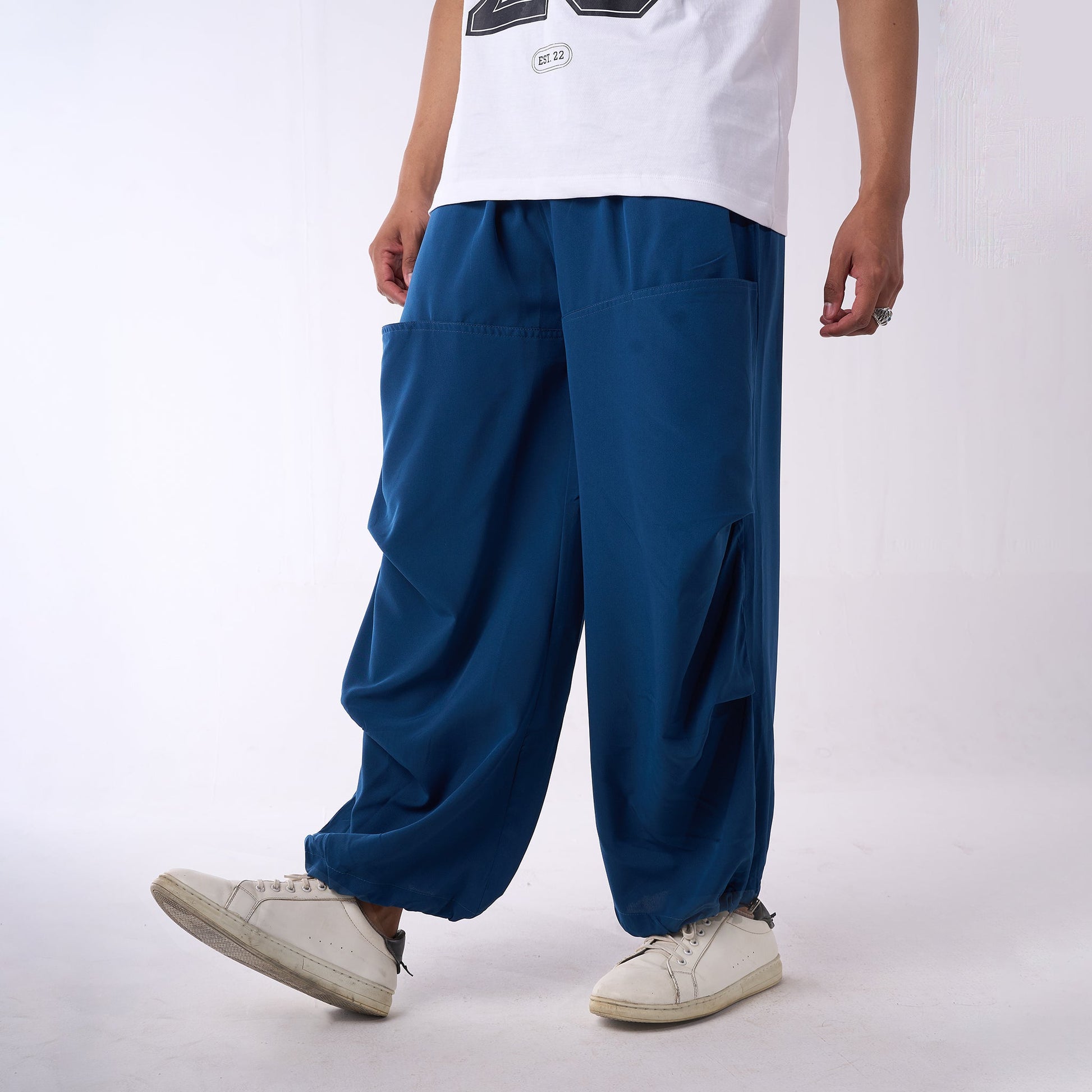Blue Air Parachute Pants