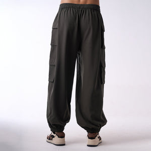 Baggy cargo air parachute pants