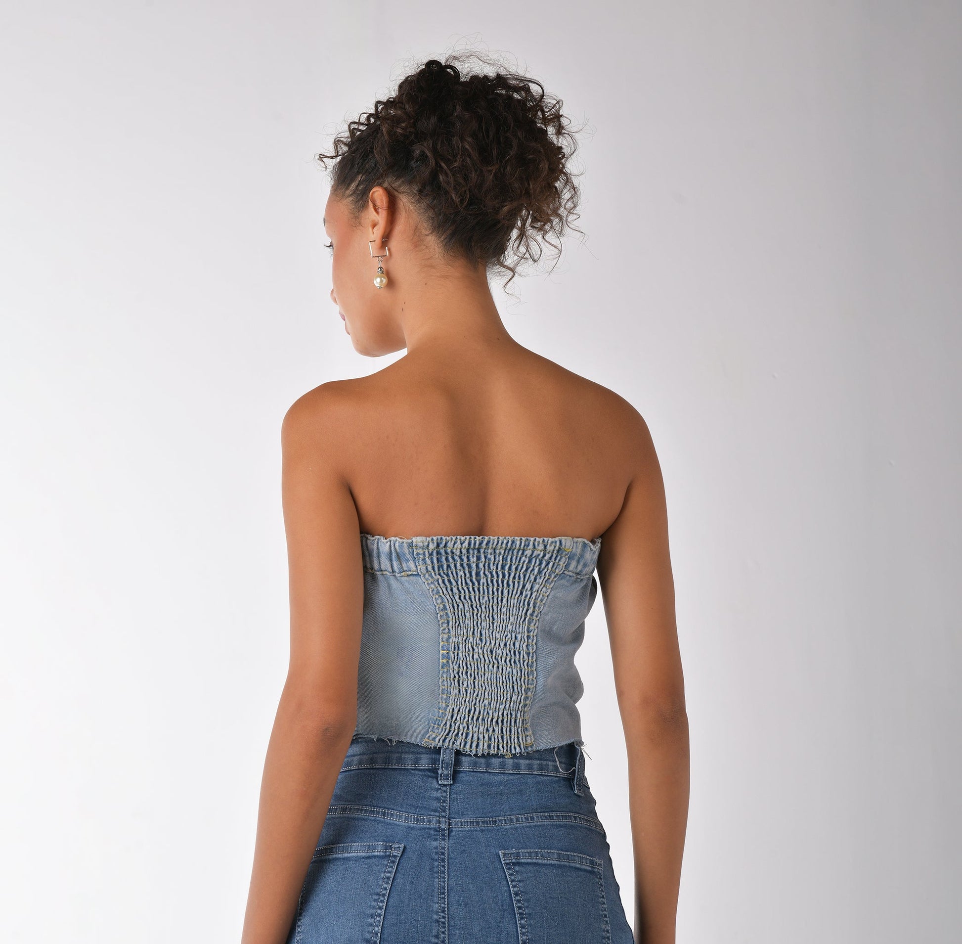 Denim top