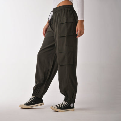 Baggy Cargo Air Parachute Pants