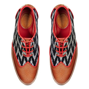Ikat Brogues Men – Cedar