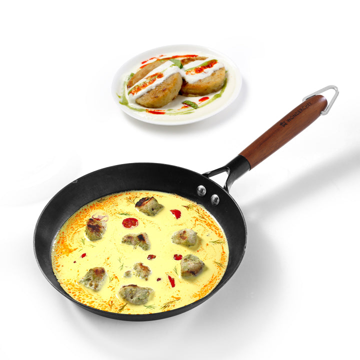 Pre-Seasoned Ferro Light 24cm Cast Iron Fry Pan | 1.4L