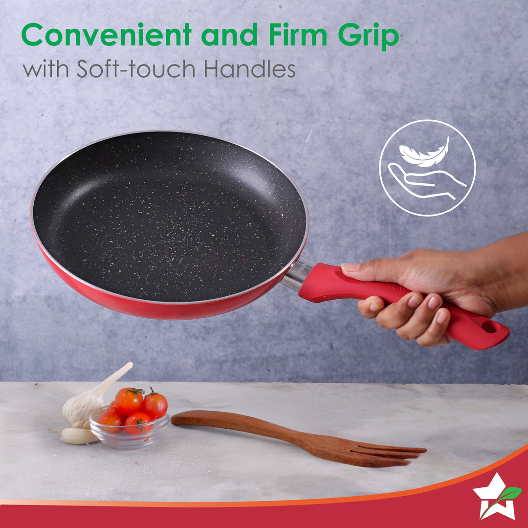 Milano Non-stick Cookware 4 Pc Set | Dosa Tawa, by black tree