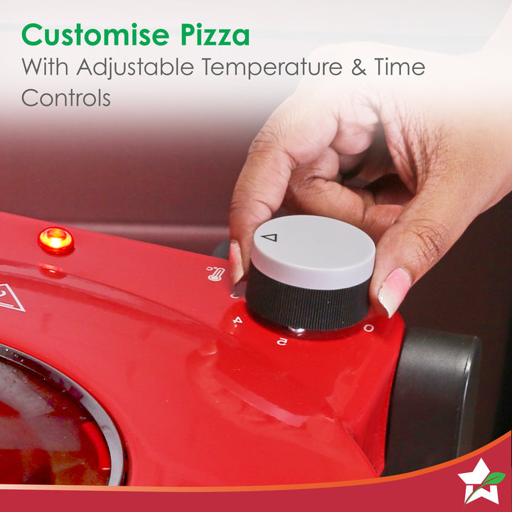 Regalia Pizza Maker | 1200W | Crispy Pizzas in 5 Minute.