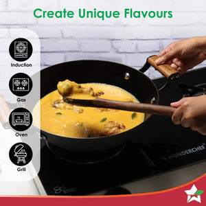 Pre-Seasoned Ferro Light 28cm Kadhai | 3.2L .