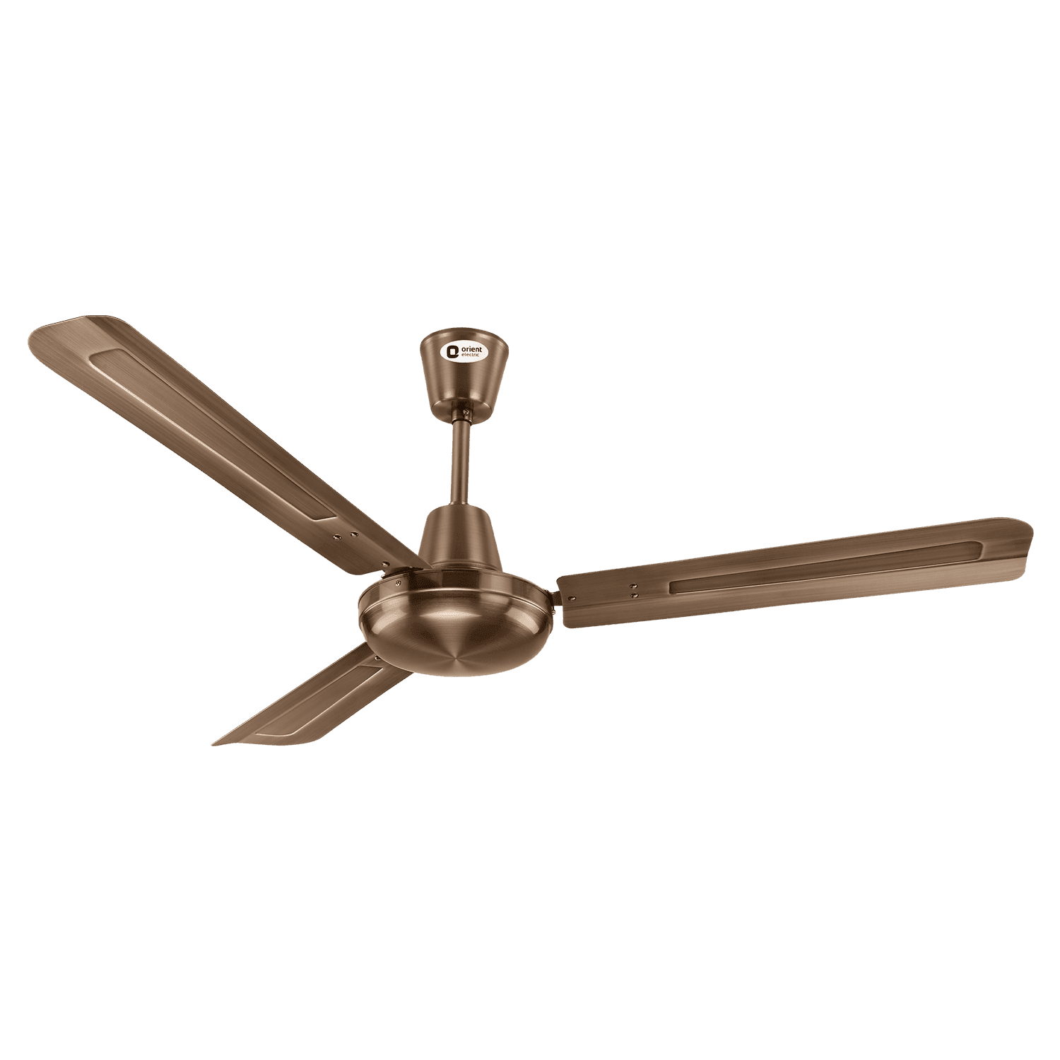 Quasar High Speed Ceiling Fan with Electroplated Finish
