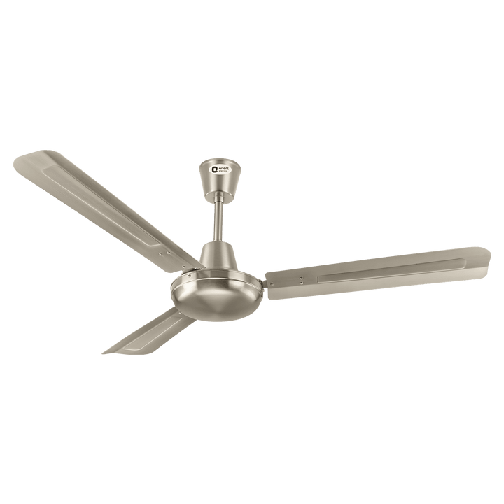 Quasar High Speed Ceiling Fan with Electroplated Finish