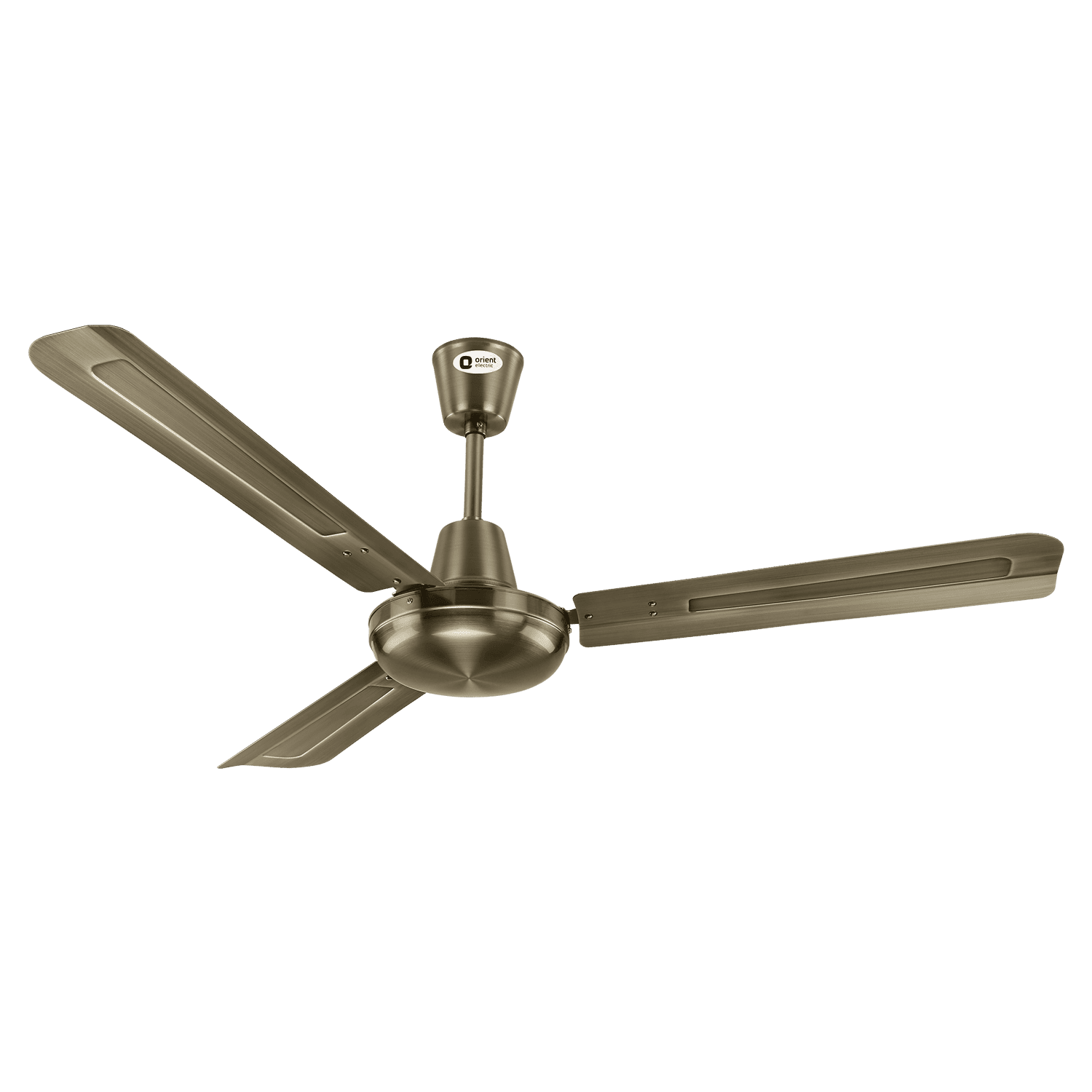 Quasar High Speed Ceiling Fan with Electroplated Finish