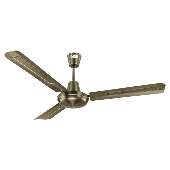 Quasar High Speed Ceiling Fan with Electroplated Finish