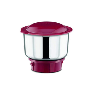 Bajaj Classic 750 Watt Mixer Grinder with 3 Jars | Red & Maroon