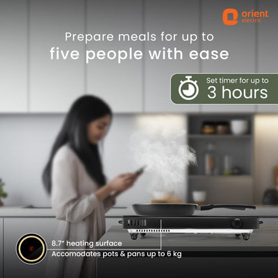 Rapid Cook Infrared Induction Cooktop 2200W (Induction Chulha)