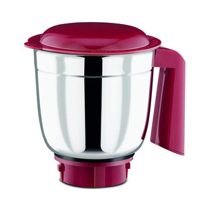 Bajaj Classic 750 Watt Mixer Grinder with 3 Jars | Red & Maroon