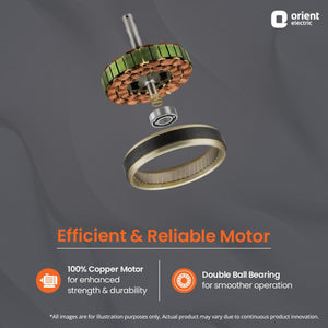 1200MM Aerolite Premium Remote Controlled Ceiling Fan with Light