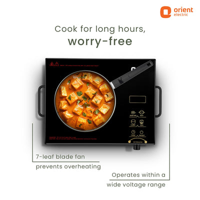 Rapid Cook Infrared Induction Cooktop 2200W (Induction Chulha)