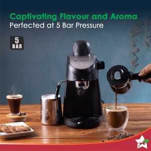 Regenta Espresso Coffee Maker, 5-bar with Steamer, .