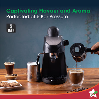 Regenta Espresso Coffee Maker, 5-bar with Steamer, .