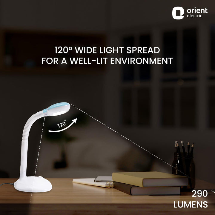 Oval LED Desk Lamp for Study Table