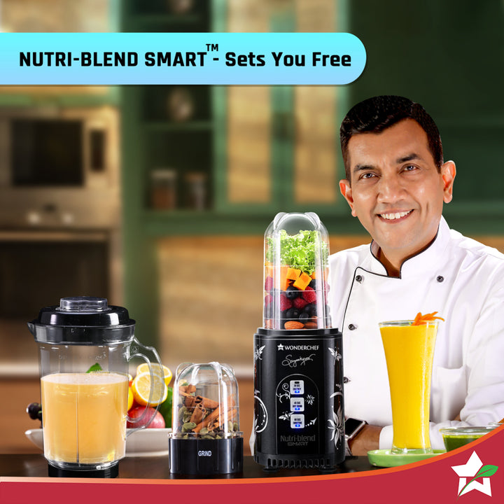 Nutri Blend Smart 3 Jar Automatic Mixer Grinder