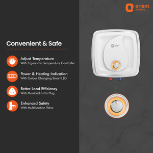 Fontus Quad 5 Star Rated Glassline Storage Water Heater (Geyser)