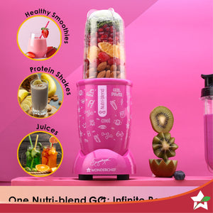 Wonderchef Renewed Nutri-blend GO, 22000 RPM 100% Full Copper