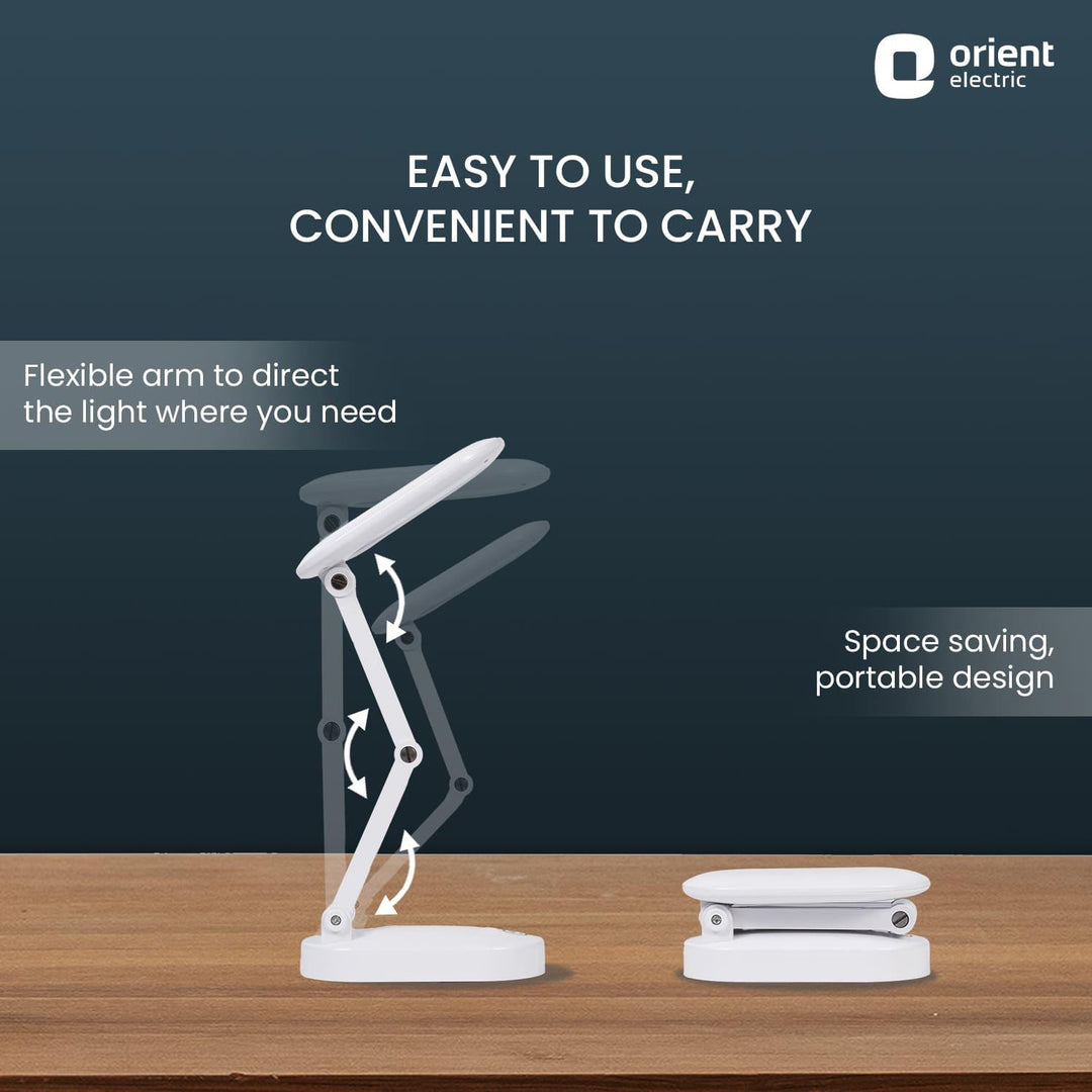 Wave Rechargeable LED Desk Lamp