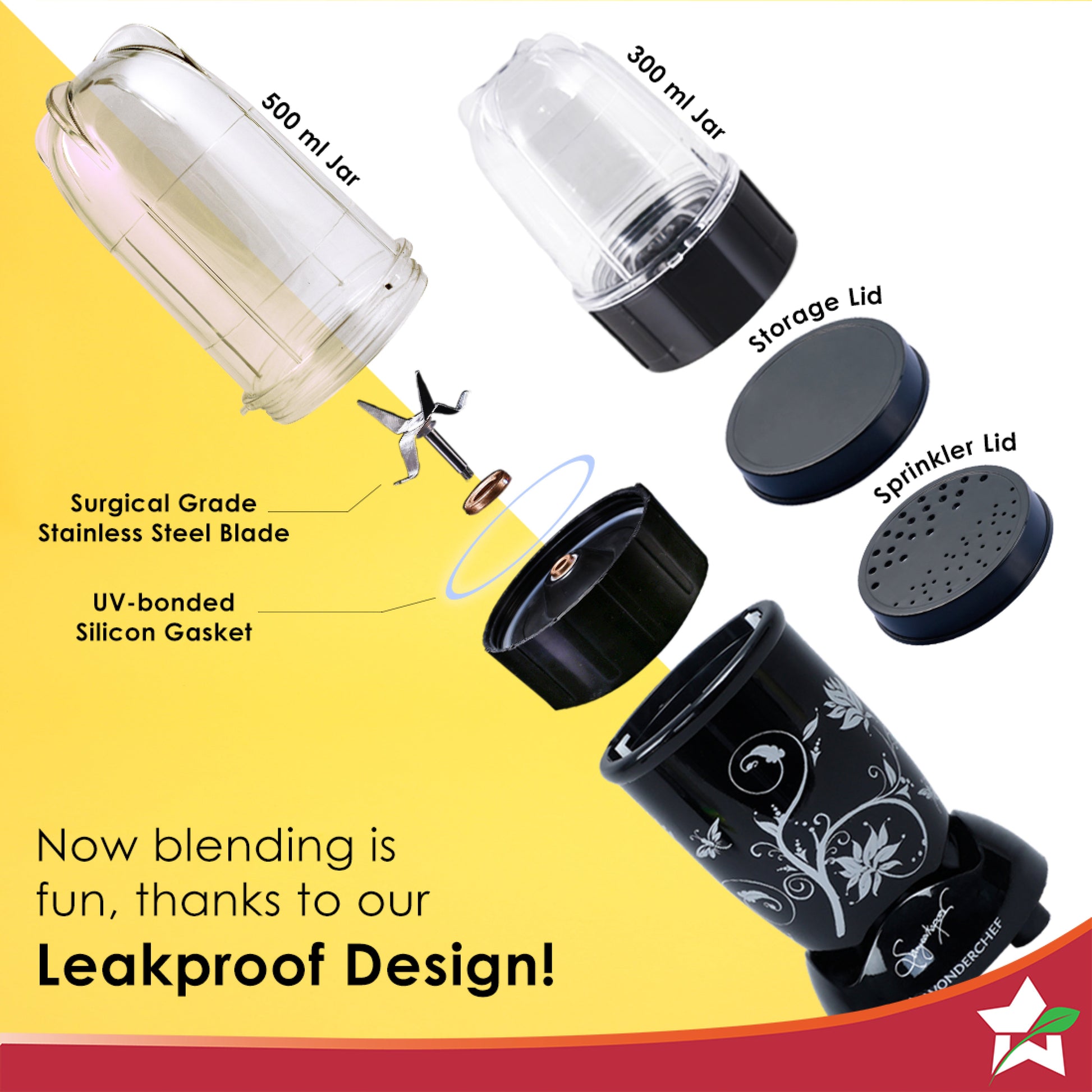 Wonderchef Renewed Nutri-blend | 400W | 22000 RPM