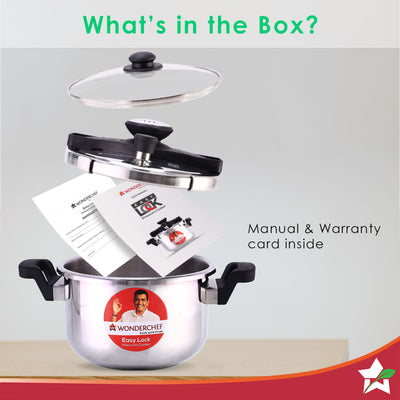 Wonderchef Renewed Easy Lock Stainless