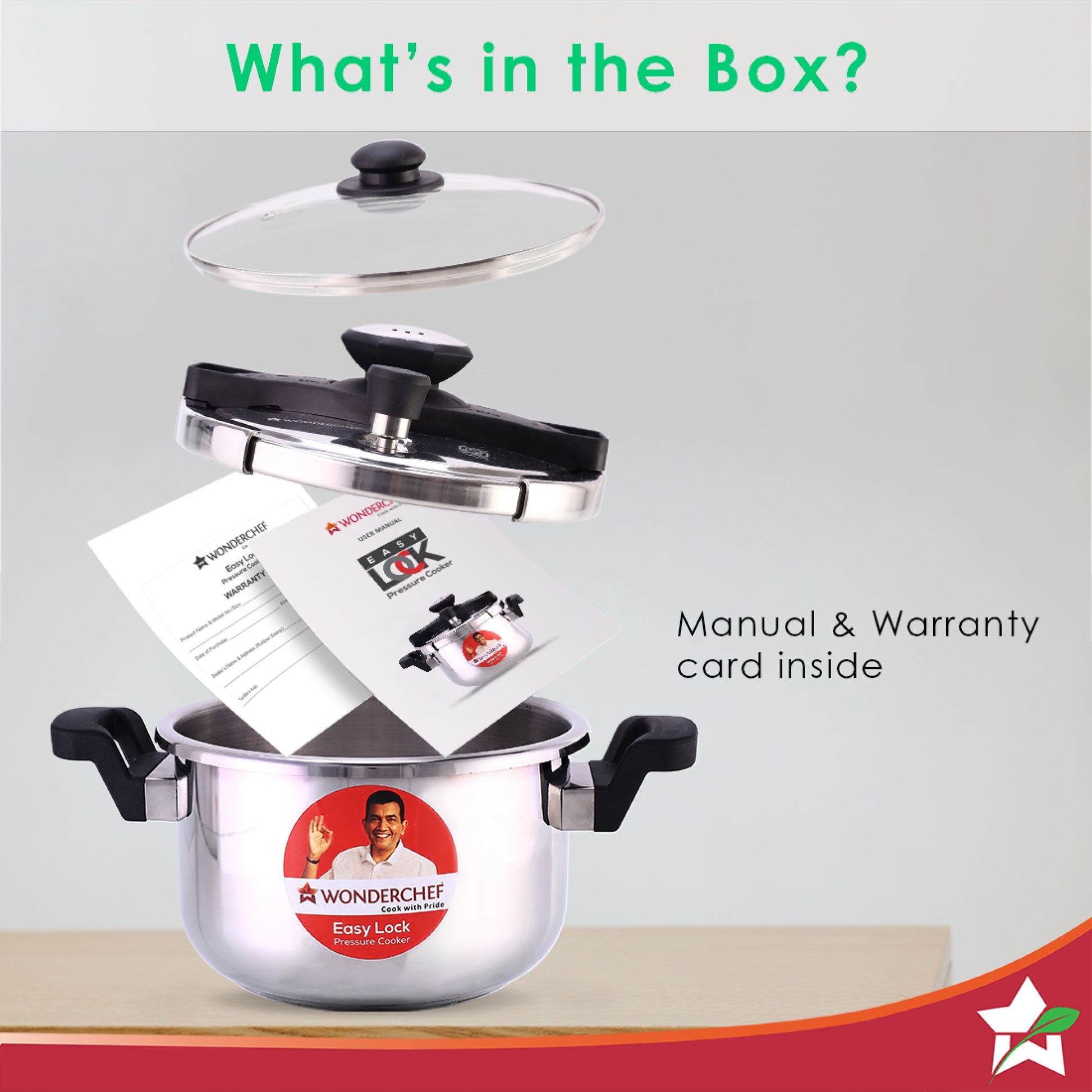 Wonderchef Renewed Easy Lock Stainless