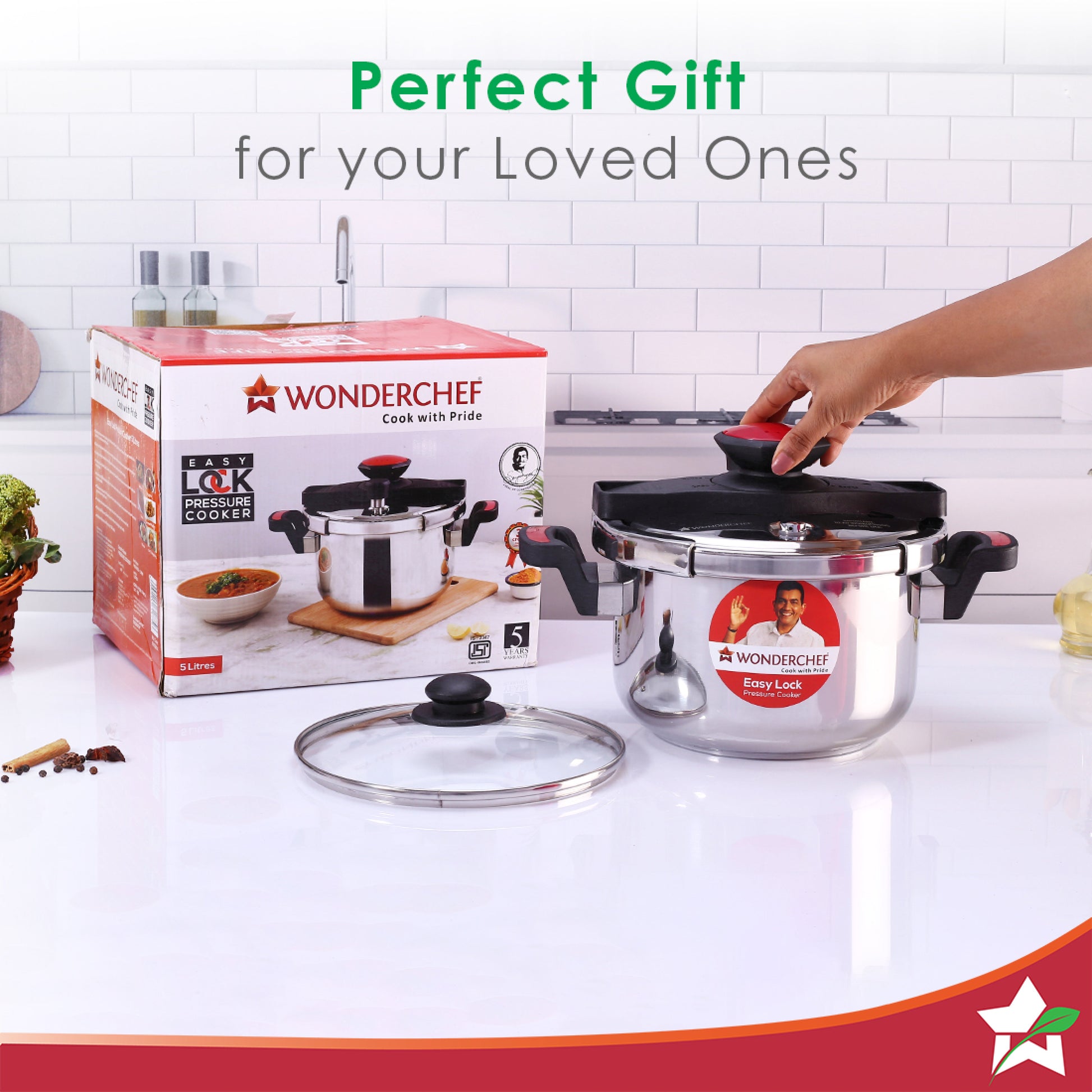 Wonderchef Renewed Easy Lock Stainless