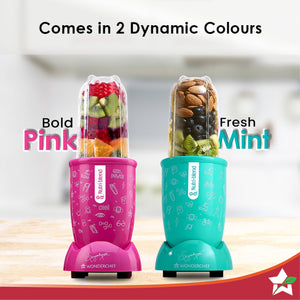 Wonderchef Renewed Nutri-blend GO, 22000 RPM 100% Full Copper