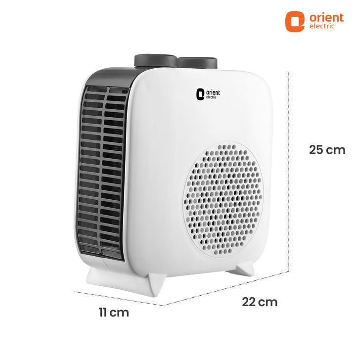 Glint Blower Room Heater for Home | Dual Heating Mode (1000 | 2000 Watts) | Overheat Protection | 5 Level Safety | Electric Fan Heater for Winter